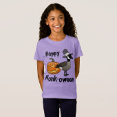 T-Shirt Happy Honk-oween drôle Canada oie Halloween (Devant entier)