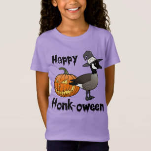 T-Shirt Happy Honk-oween drôle Canada oie Halloween