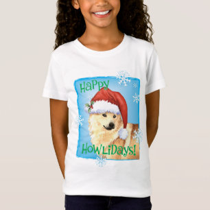 T-Shirt Happy Howlidays Norwegian Buhund