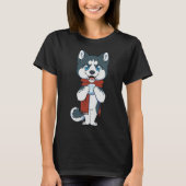 T-shirt Happy Husky (Devant)