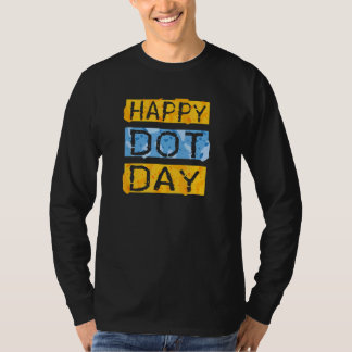 T-shirt Happy International Dot Day
