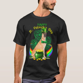 T-shirt Happy Jour de la Saint Patrick Great Dane Leprecha