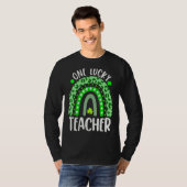 T-shirt Happy Jour de la Saint Patrick mignon Un Professeu (Devant entier)