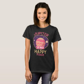 T-shirt Happy Jupiter Solar System Planets Astronomy  Astr (Devant entier)