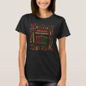 T-shirt Happy Kwanzaa Kinara Mishumaa with Seven Principle (Devant)