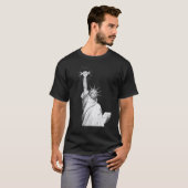 T-shirt Happy Labor Day Shirt Statue of Liberty Labor Day (Devant entier)