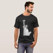 T-shirt Happy Labour Day Statue of Liberty Labour Day Top (Devant entier)