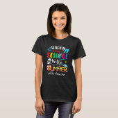 T-shirt Happy Last Day Of School Hello Summer Pre K Teache (Devant entier)