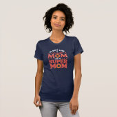 T-shirt happy mamans day 2024 pas un Am normal super maman (Devant entier)