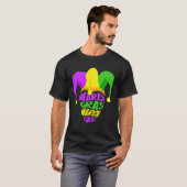 T-shirt Happy Mardi Gras Day Party Hat Women (Devant entier)