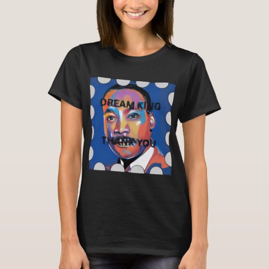 T-SHIRT HAPPY MARTIN LUTHER KING DAY (Devant)