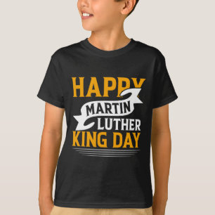 T-shirt Happy Martin Luther King Sticker