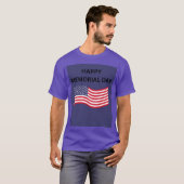 T-SHIRT HAPPY MEMORIAL DAY (Devant entier)