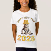 T-Shirt Happy Mew Year 2026 (Devant)