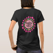 T-shirt Happy Mind Happy Life Motivational Design graphiqu (Dos)