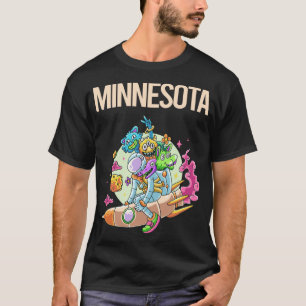 T-shirt Happy Monsters - Minnesota
