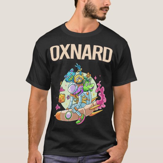 T-shirt Happy Monsters - Oxnard (Devant)