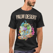 T-shirt Happy Monsters - Palm Desert (Devant)