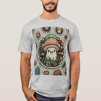 T-shirt "Happy Mushroom Friends"