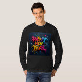 T-shirt Happy new year (Devant entier)