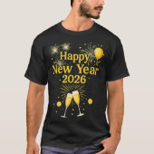T-shirt Happy New Year 2026  (Devant)