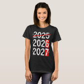 T-shirt Happy New Year 2026 2027 67 Meme Six Seven Funny  (Devant entier)