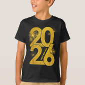 T-shirt Happy New Year 2026 Firework Family Matching Men W (Devant)