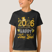 T-shirt Happy New Year 2026 Funny New Years Eve Party Men (Devant)