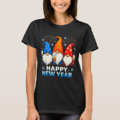 T-shirt Happy New Year 2026 Gnomes Matching Family New Yea (Devant)