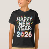 T-shirt Happy New Year 2026 Sparkle Shirt For Women (Devant)