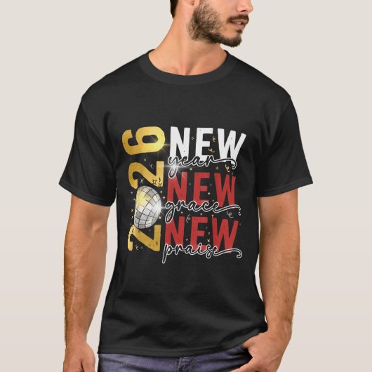 T-shirt Happy New Year Eve 2026 New Year Party Hello 2026 (Devant)