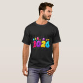T-shirt Happy New Year Party 2026 Ballon Family Matching M (Devant entier)