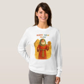 T-shirt Happy New Year Pharaoh Santa Funny Egyptian (Devant entier)