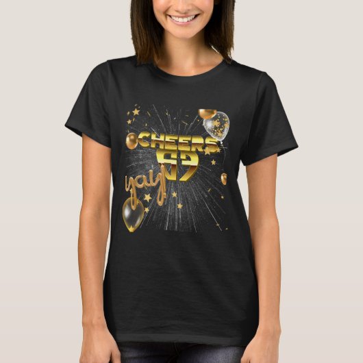 T-shirt Happy New Year With A 6 7 Zoomer Meme Vibe. 2026 C (Devant)
