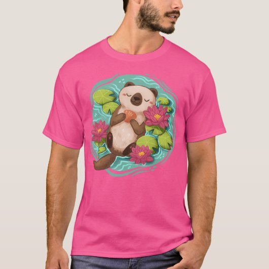 T-shirt Happy Otter (Devant)