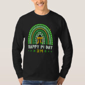 T-shirt Happy Pi Day Mathematic Math Teacher Rainbow St Pa (Devant)