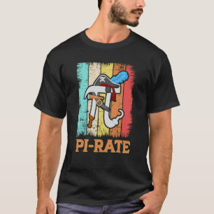 T-shirt Happy Pi Day Pi rate Math Geek Pirate Science