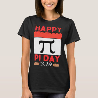 T-shirt Happy Pi Day Pie Day calendar Mathematics Pi Symbo