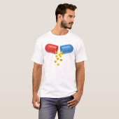 T-shirt Happy Pill : Emoticons positifs (Devant entier)