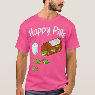 T-shirt Happy Pills Funny Frogs