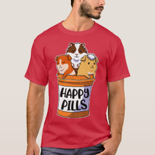 T-shirt Happy Pills Guinée Pig