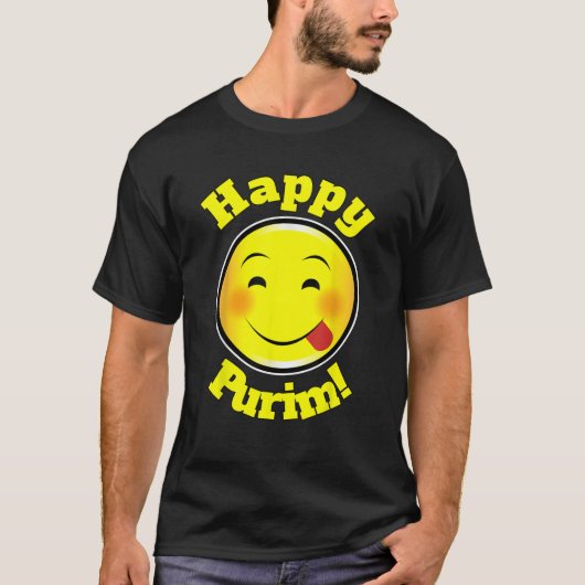 T-shirt Happy Purim funny (Devant)