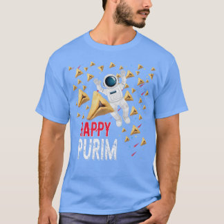 T-shirt Happy Purim Funny Hamantaschen Cadeau Purim Juif H