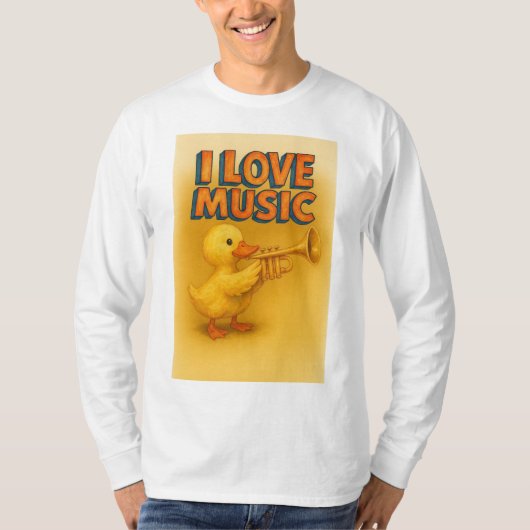 T-shirt Happy Quack Melody (Devant)