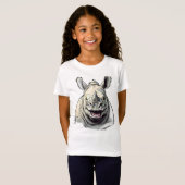 T-Shirt Happy Rhino (Devant entier)