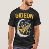 T-shirt Happy Space - Nom de Gideon (Devant)
