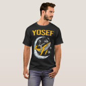 T-shirt Happy Space - Nom de Yosef (Devant entier)