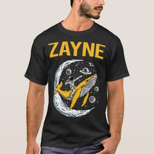 T-shirt Happy Space - Zayne Name (Devant)