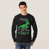 T-shirt Happy St Pat Rex Day Cute St Patricks Day Dino Din (Devant entier)