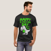 T-shirt Happy St Pat Rex Day Dino Saurus St Patricks Day B (Devant entier)